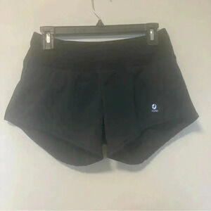 Oiselle  black shorts with integrated underwear